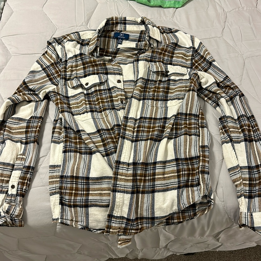 Women’s George Small Long Sleeve Flannel